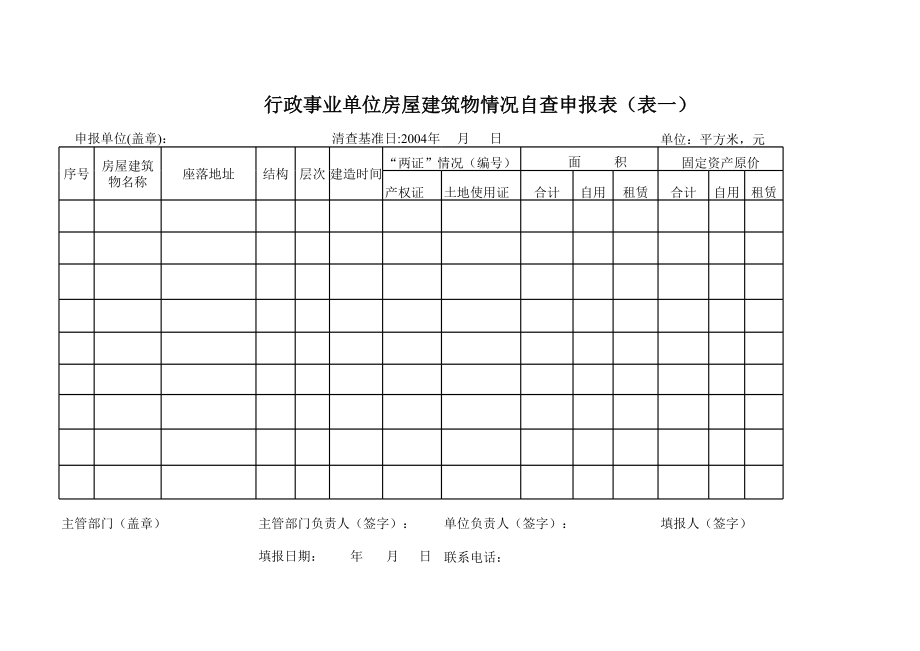 行政普查申报.xls_第1页