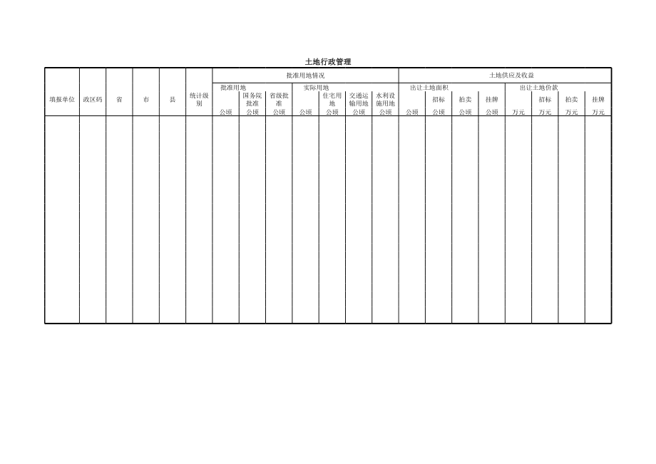 土地行政管理.xls_第1页