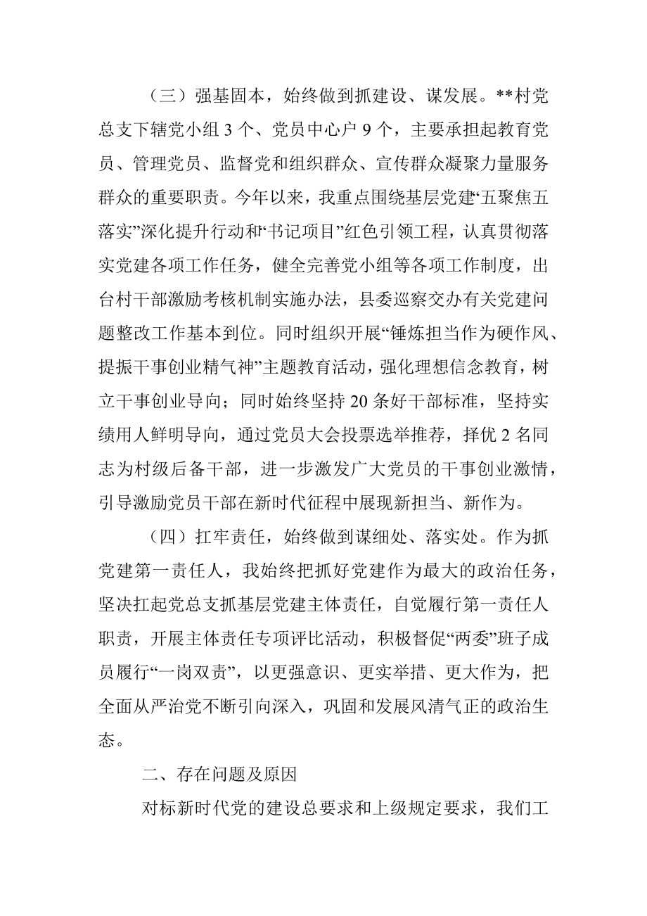 村党总支书记党建工作述职报告.docx_第3页