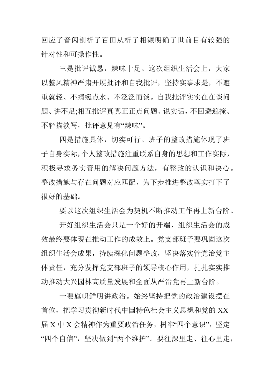 党支部组织生活会发言材料.docx_第2页