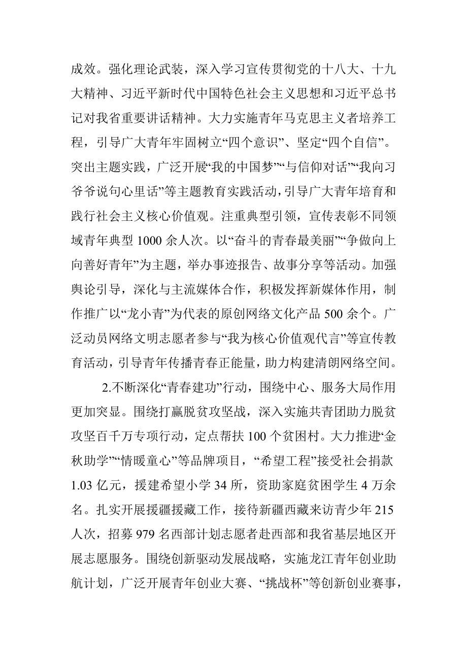 在共青团省第十四次代表大会上的报告.docx_第2页