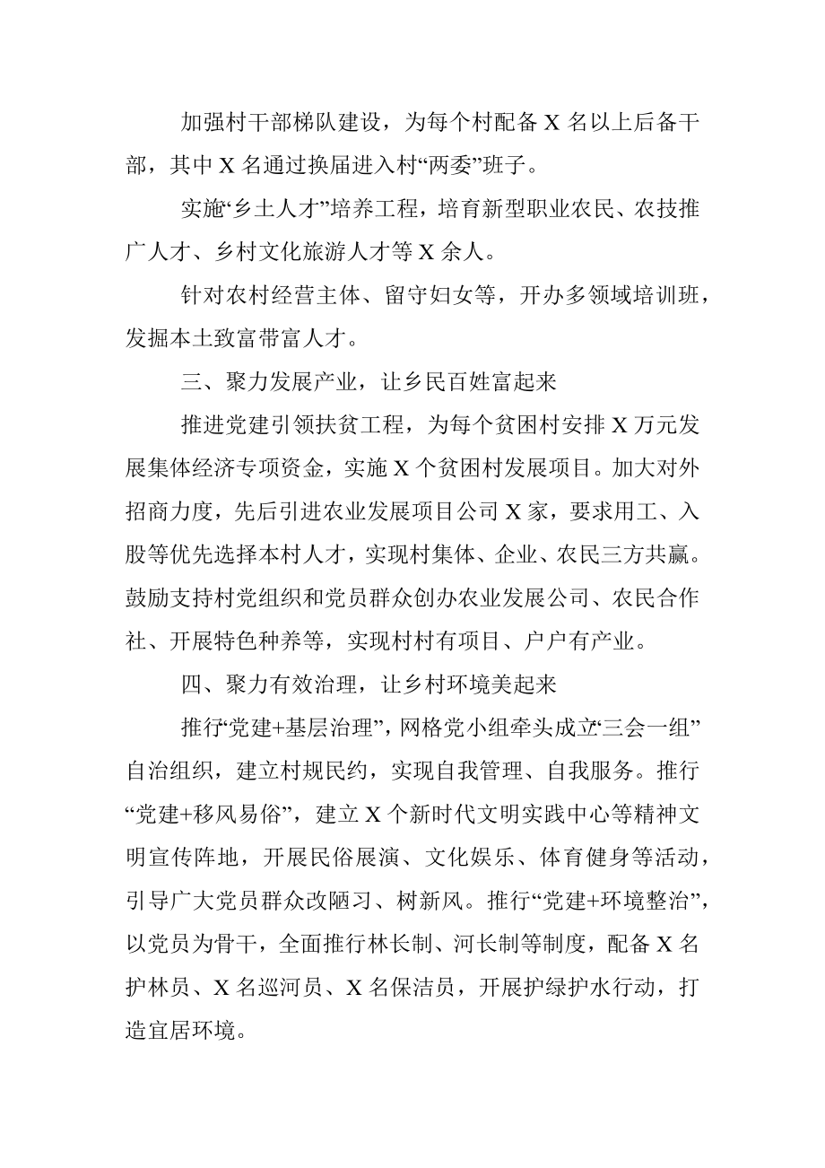 党建助力引领乡村振兴工作经验材料.docx_第2页