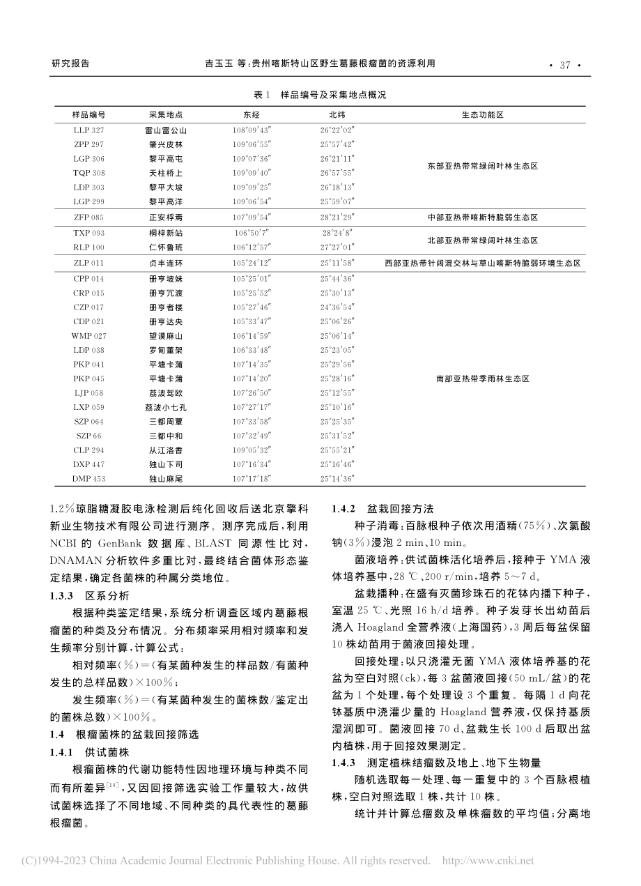 贵州喀斯特山区野生葛藤根瘤菌的资源利用_吉玉玉.pdf_第3页