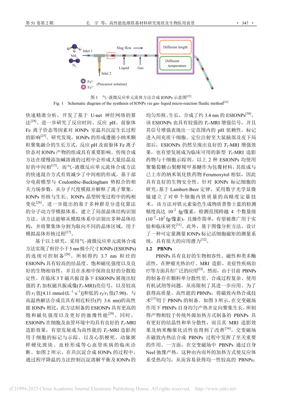 高性能低维铁基材料研究现状及生物医用前景_毛宇.pdf_第3页