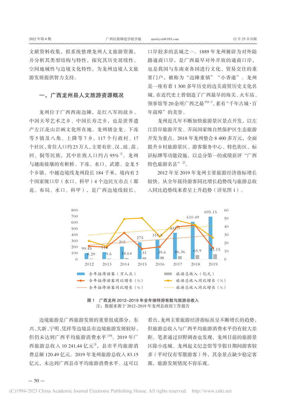 广西龙州县边境人文旅游资源分析_罗妹梅.pdf_第2页