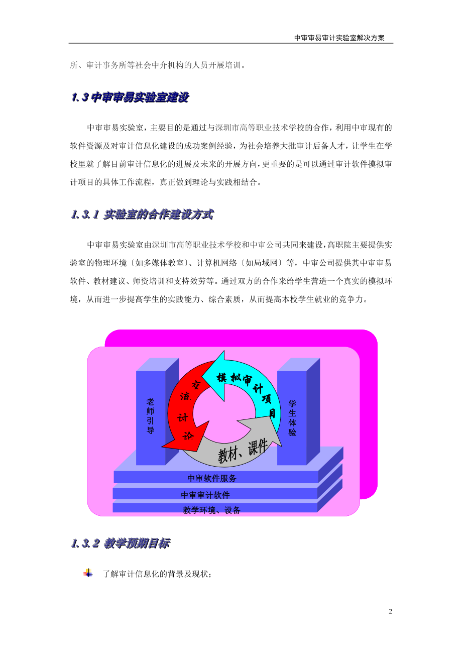 2023年中审审计实验室建设方案1.doc_第3页