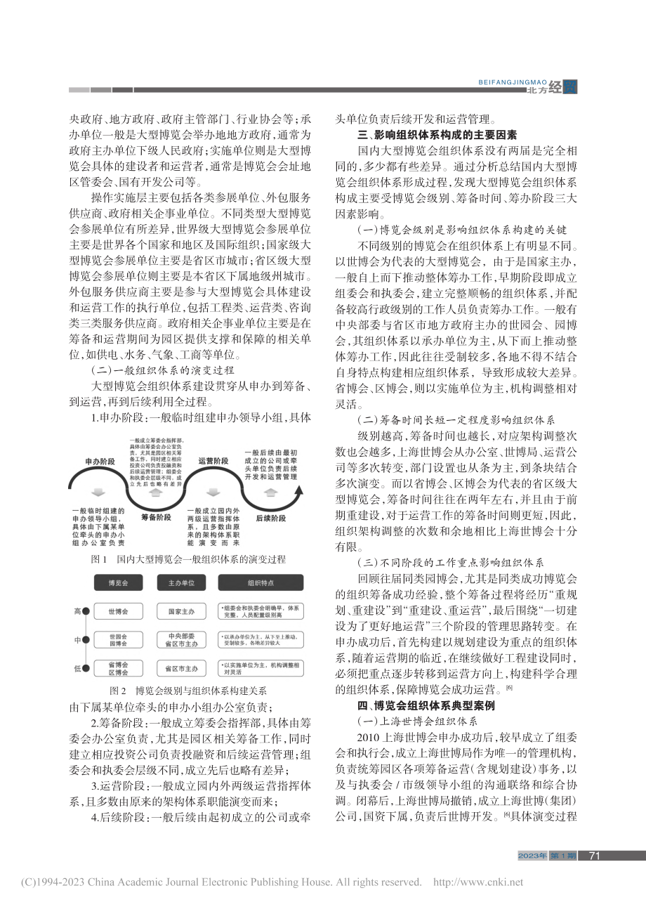 国内大型博览会组织体系探析与启示_王月祥.pdf_第2页