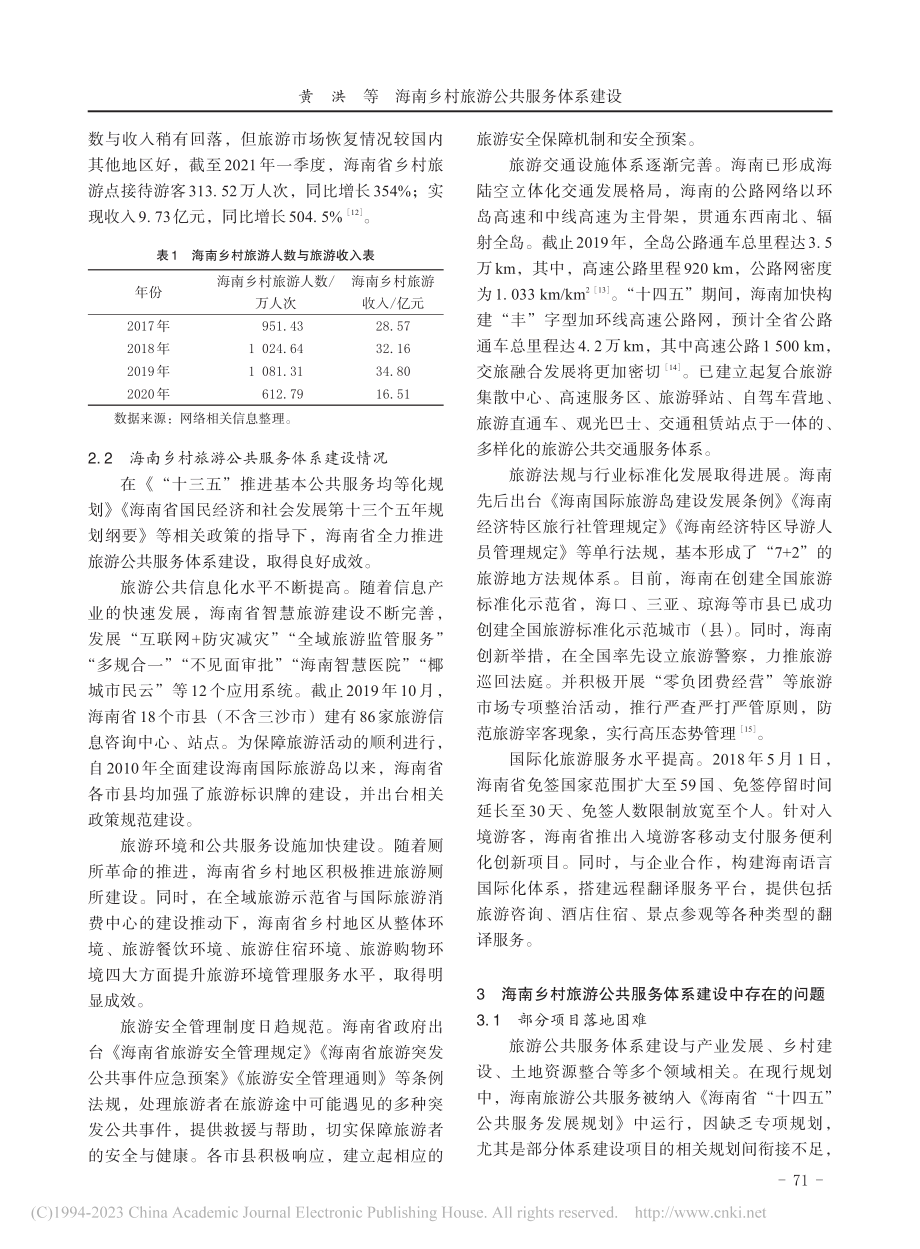 海南乡村旅游公共服务体系建设_黄洪.pdf_第3页