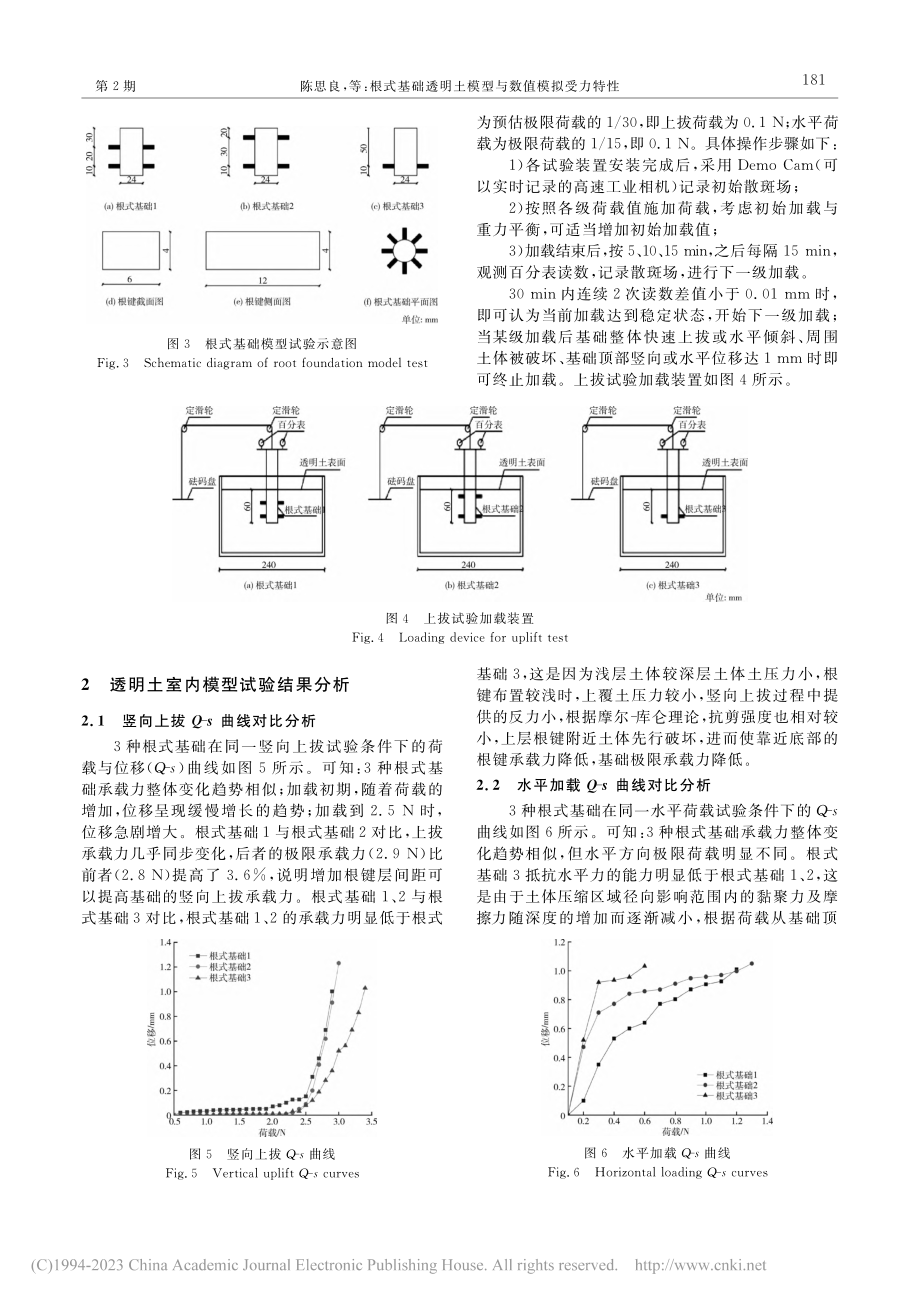 根式基础透明土模型与数值模拟受力特性_陈思良.pdf_第3页