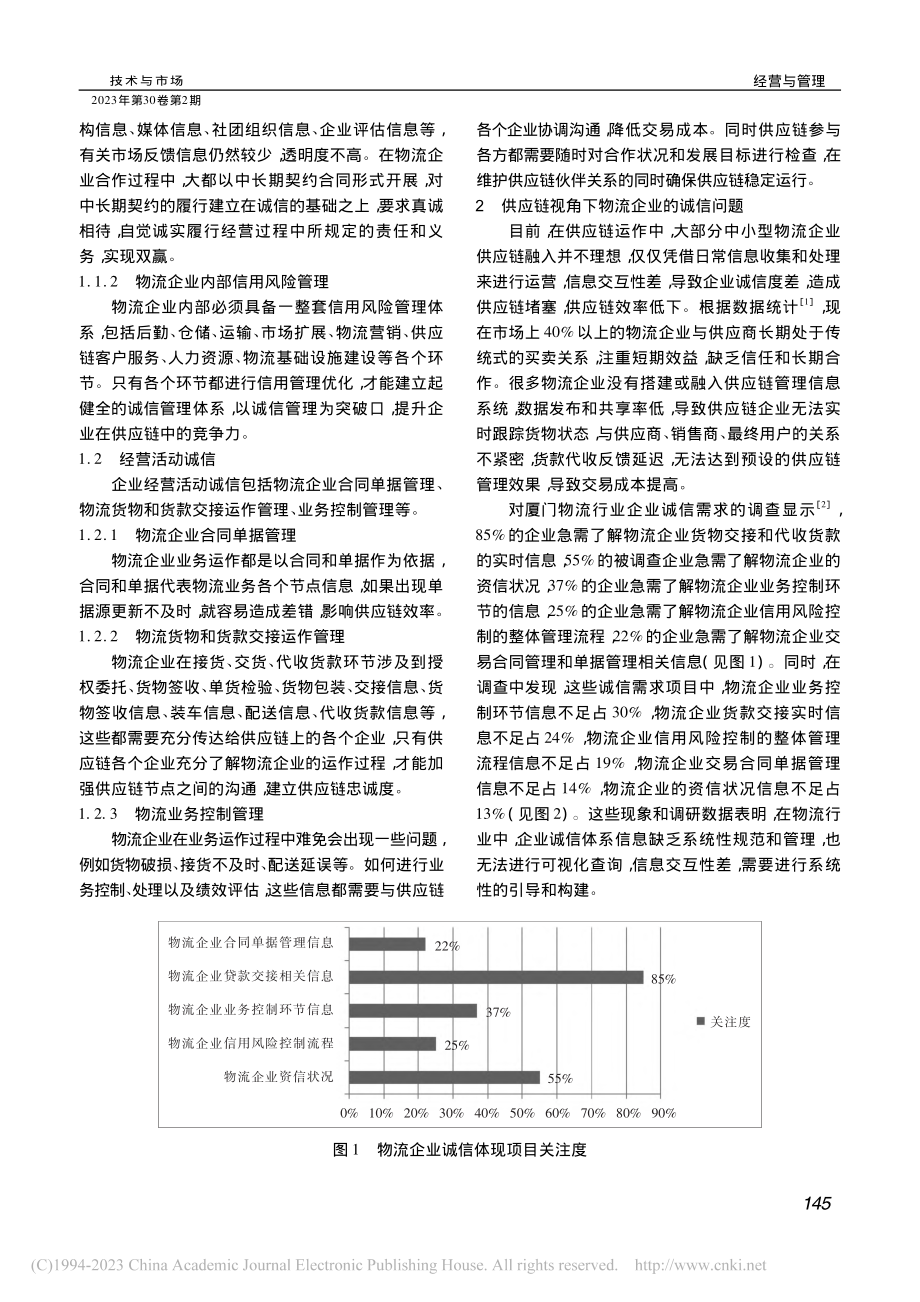 供应链视角下基于联盟链的物流企业诚信机制实现研究_罗娟娟.pdf_第2页