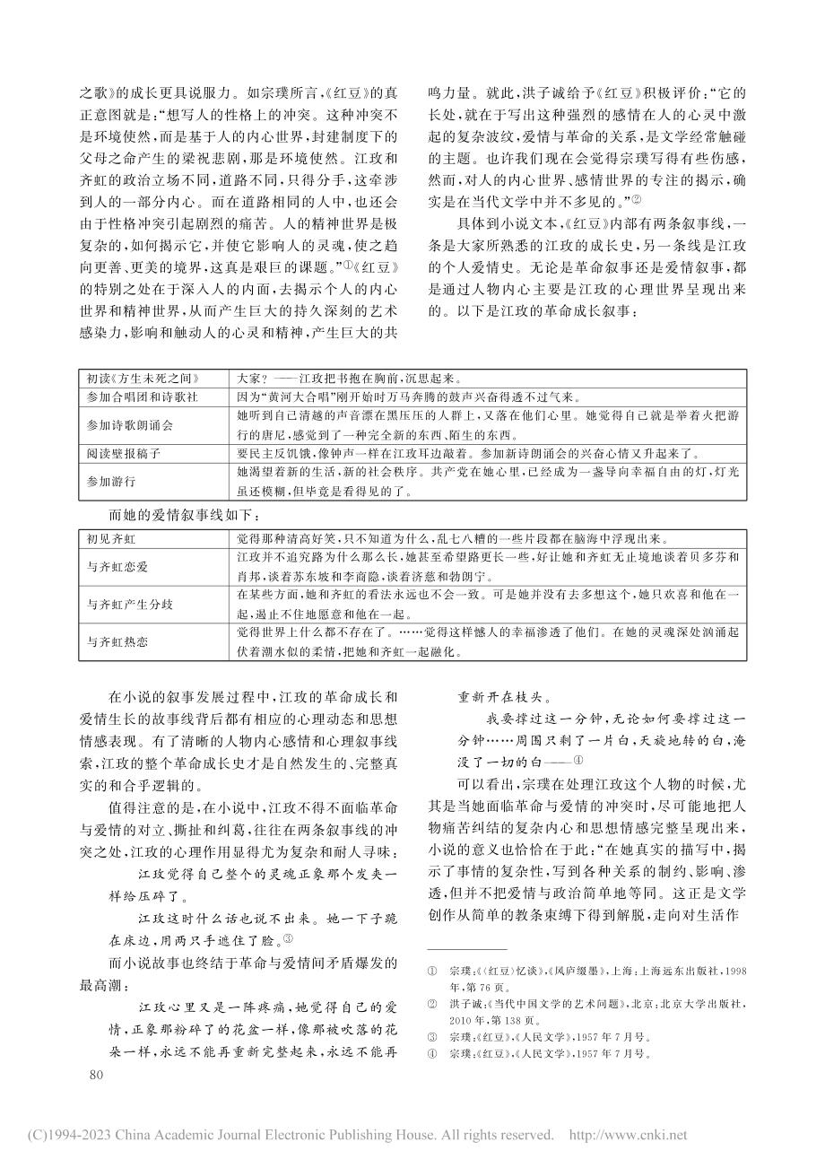 革命叙事语境中的隐性书写—...重读宗璞“十七年”小说创作_秦法跃.pdf_第2页