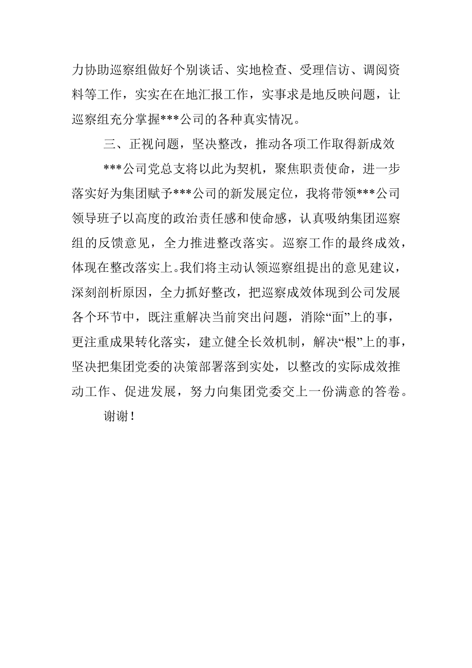 巡察工作见面会表态发言.docx_第3页