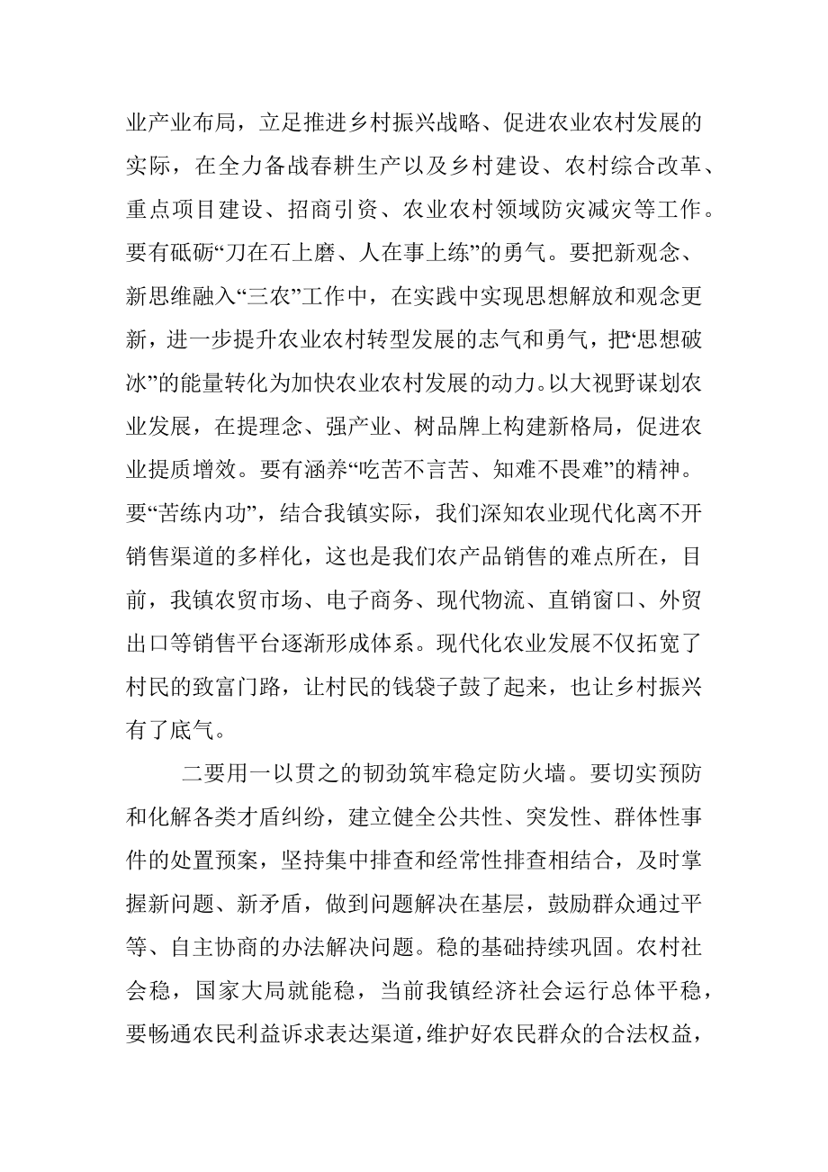 XX镇党委书记在全镇农业农村工作会议上的讲话（全文2924字）.docx_第2页