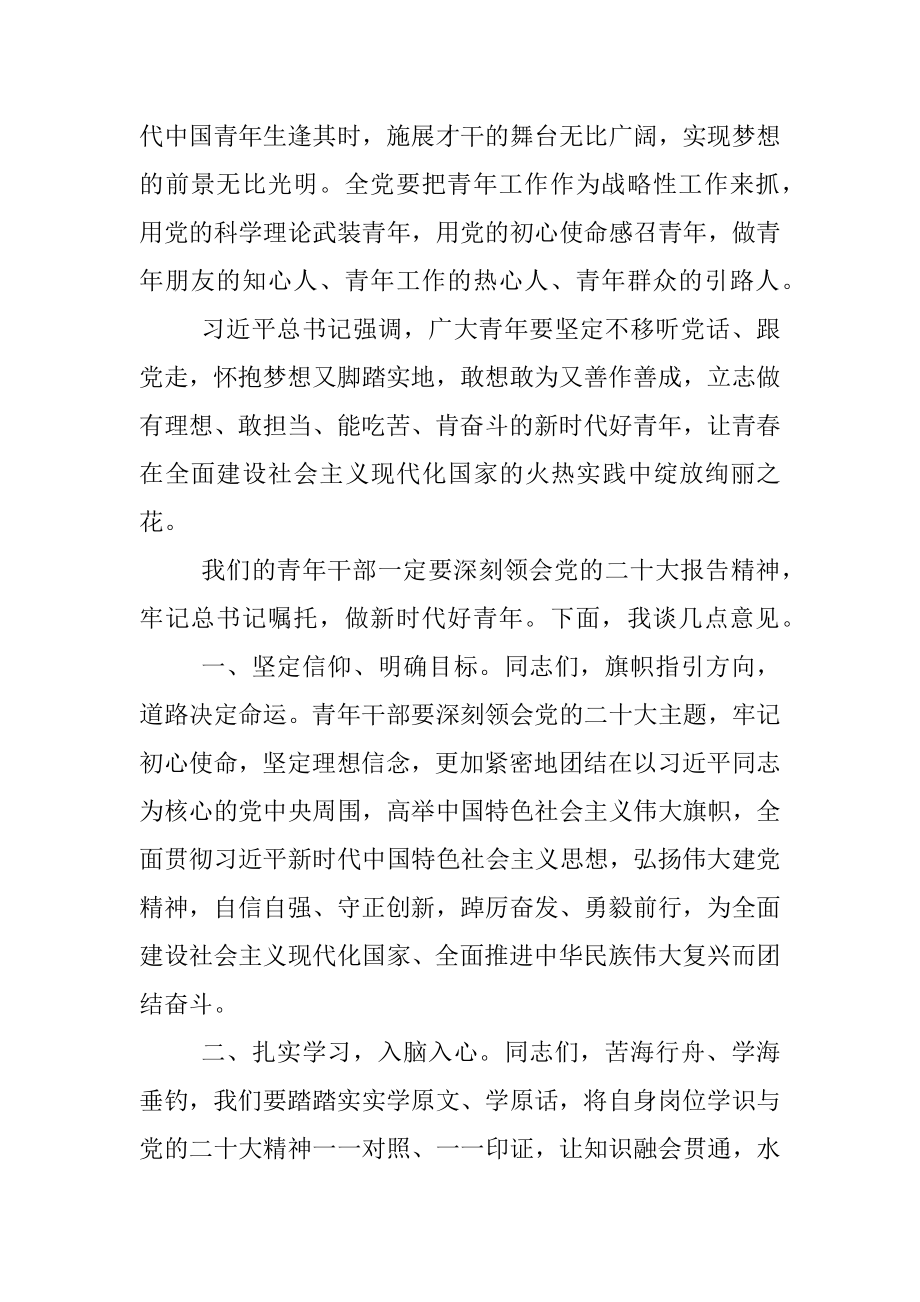 在青年理论小组学习研讨会上的讲话提纲.docx_第2页