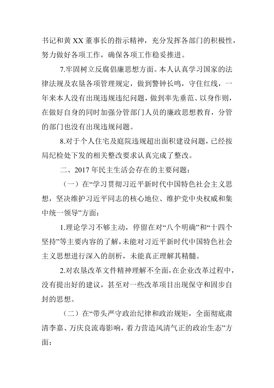 个人对照检查材料(董事 副总经理).docx_第3页