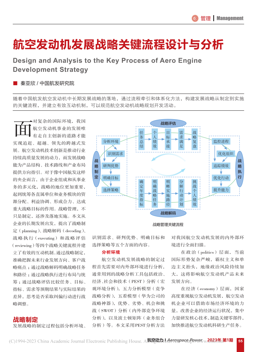 航空发动机发展战略关键流程设计与分析_秦亚欣.pdf_第1页