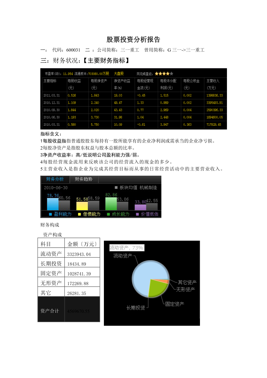 2023年证券投资分析报告以三重工为例.doc_第1页