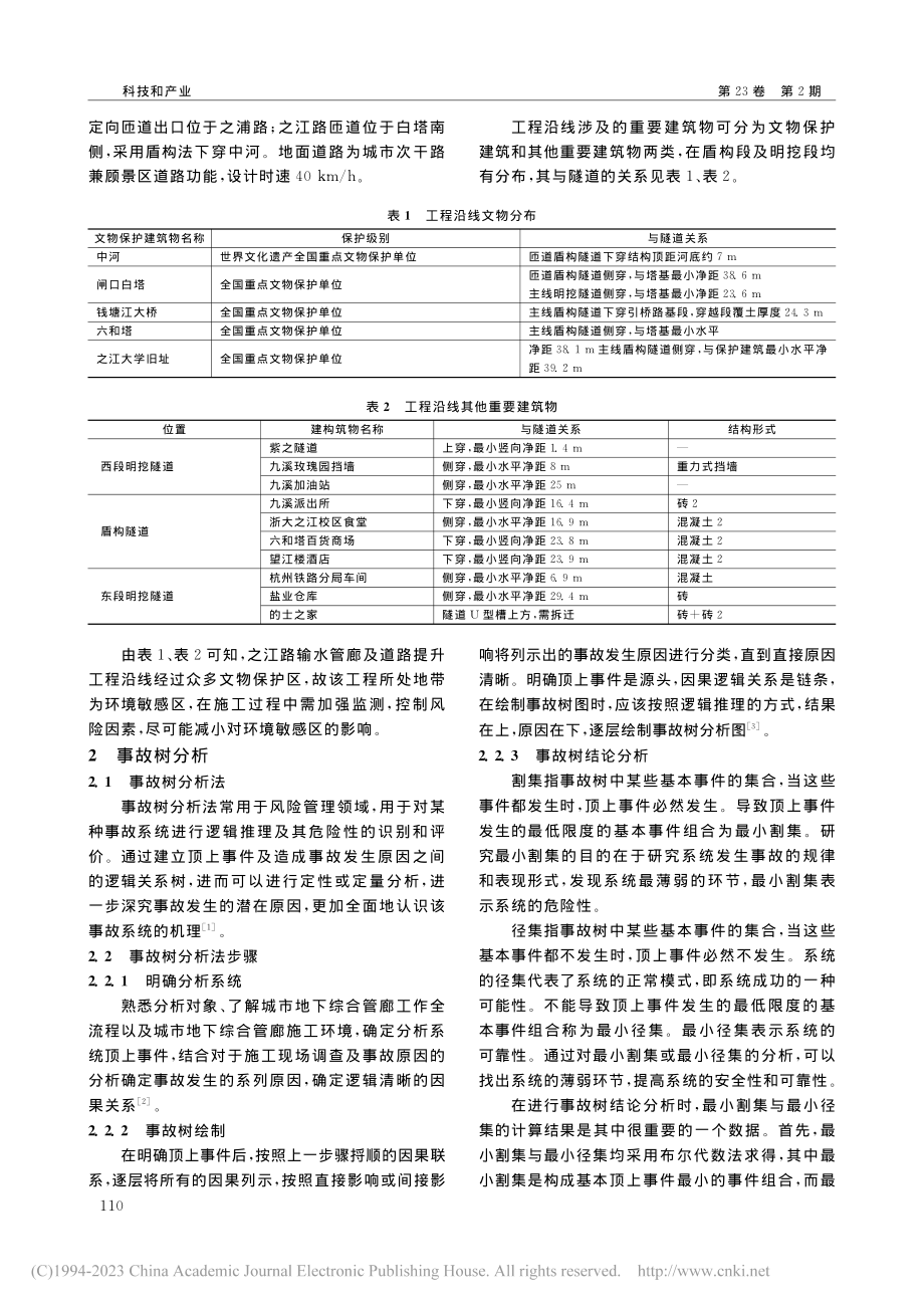 环境敏感区施工风险控制研究...输水管廊及道路提升工程为例_谢芳.pdf_第2页