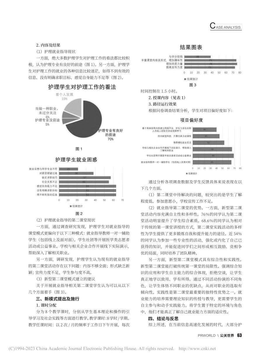 护理专业大学生就业指导现状...以本科护理学生调查数据为例_董婧莹.pdf_第2页