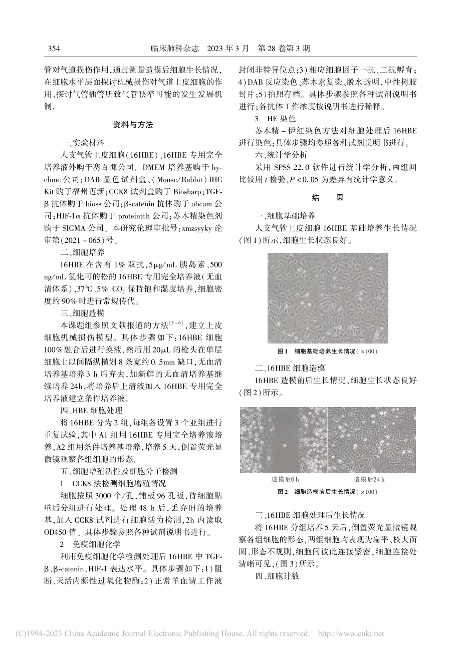 机械损伤对人气道上皮细胞生长的影响_赖燕婷.pdf_第2页