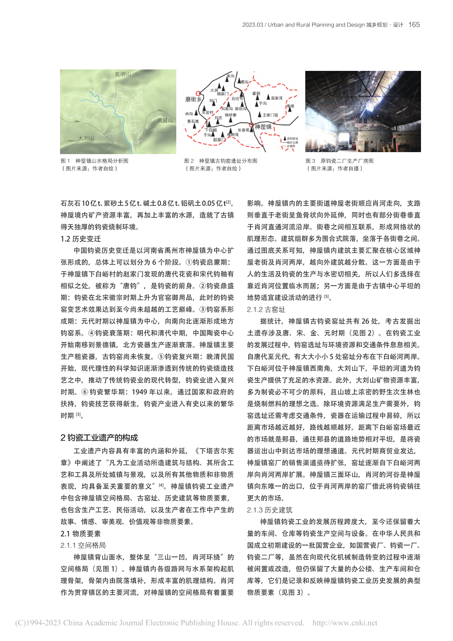 河南省禹州市神垕镇钧瓷工业遗产构成与保护研究_杨岚.pdf_第2页