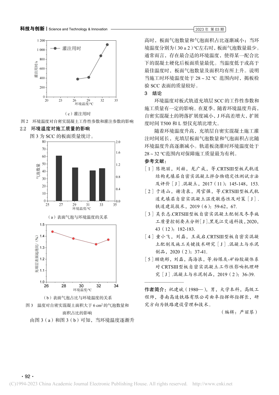 环境温度对充填层SCC工作性及施工质量关系的研究_祝建斌.pdf_第3页