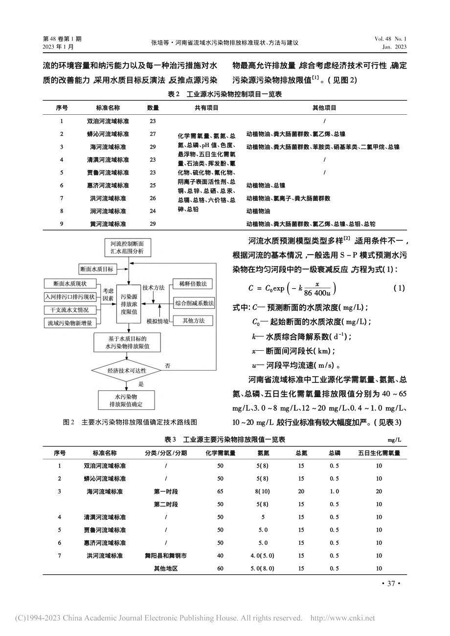 河南省流域水污染物排放标准现状、方法与建议_张培.pdf_第3页