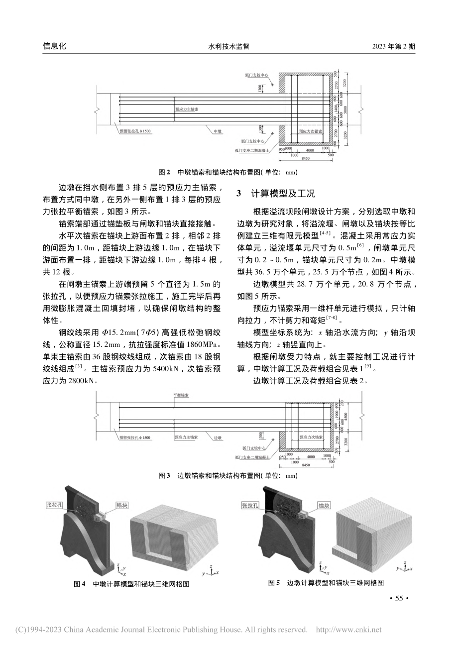 基于COMSOL_Mult...的溢流坝预应力闸墩数值分析_华中.pdf_第2页