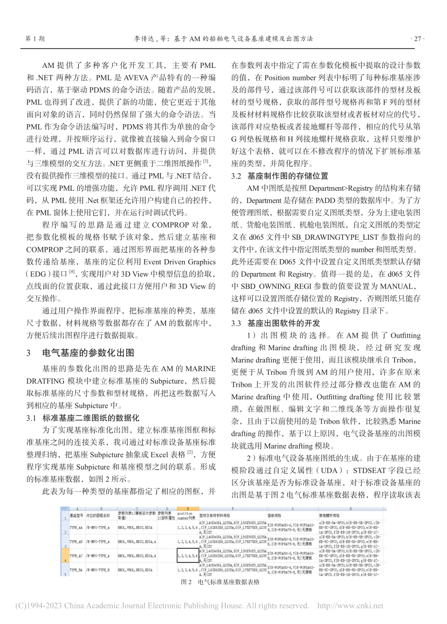 基于AM的船舶电气设备基座建模及出图方法_李传达.pdf_第2页