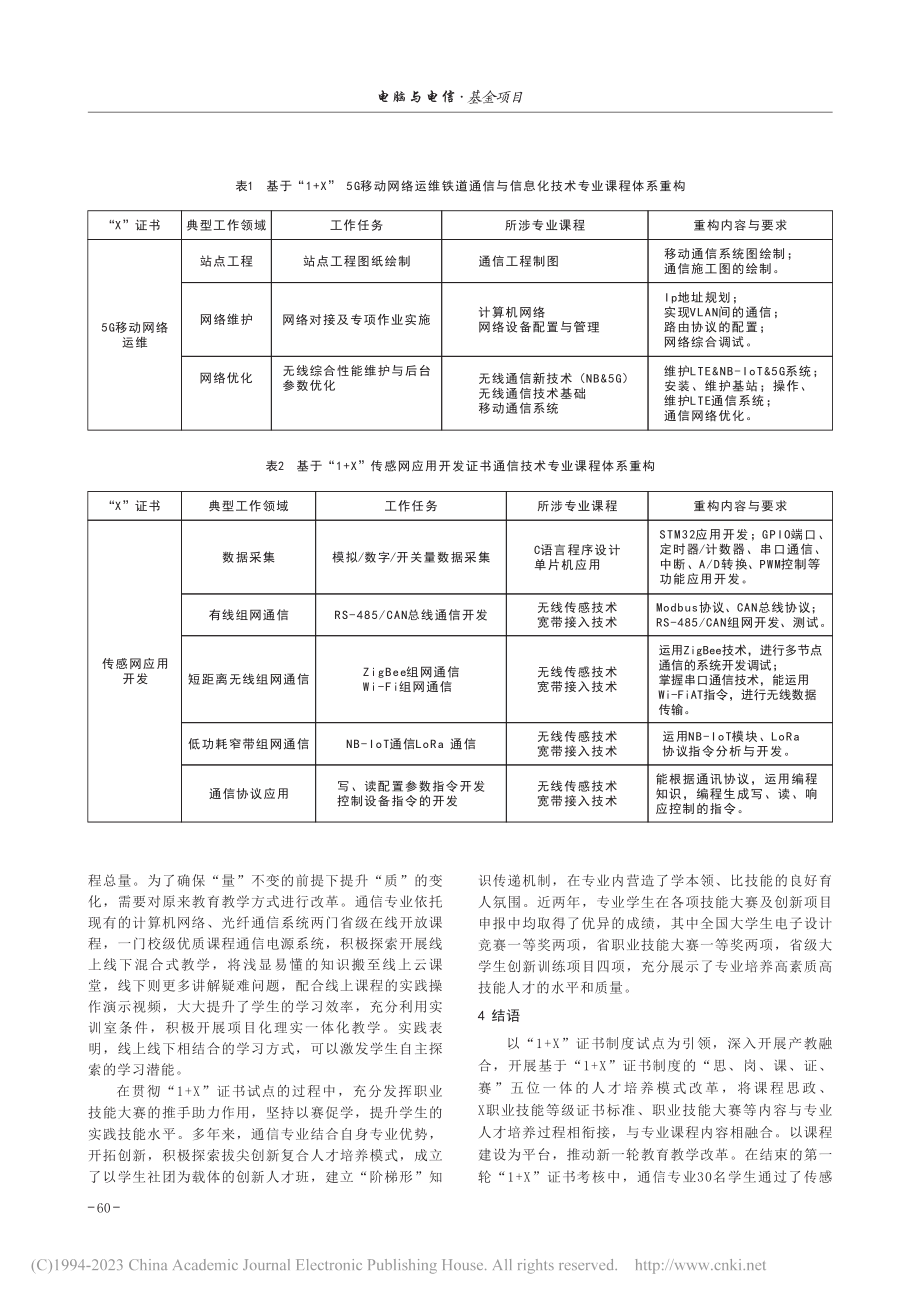 基于“1+X”证书制度高职...信专业人才培养模式变革研究_李永芳.pdf_第3页