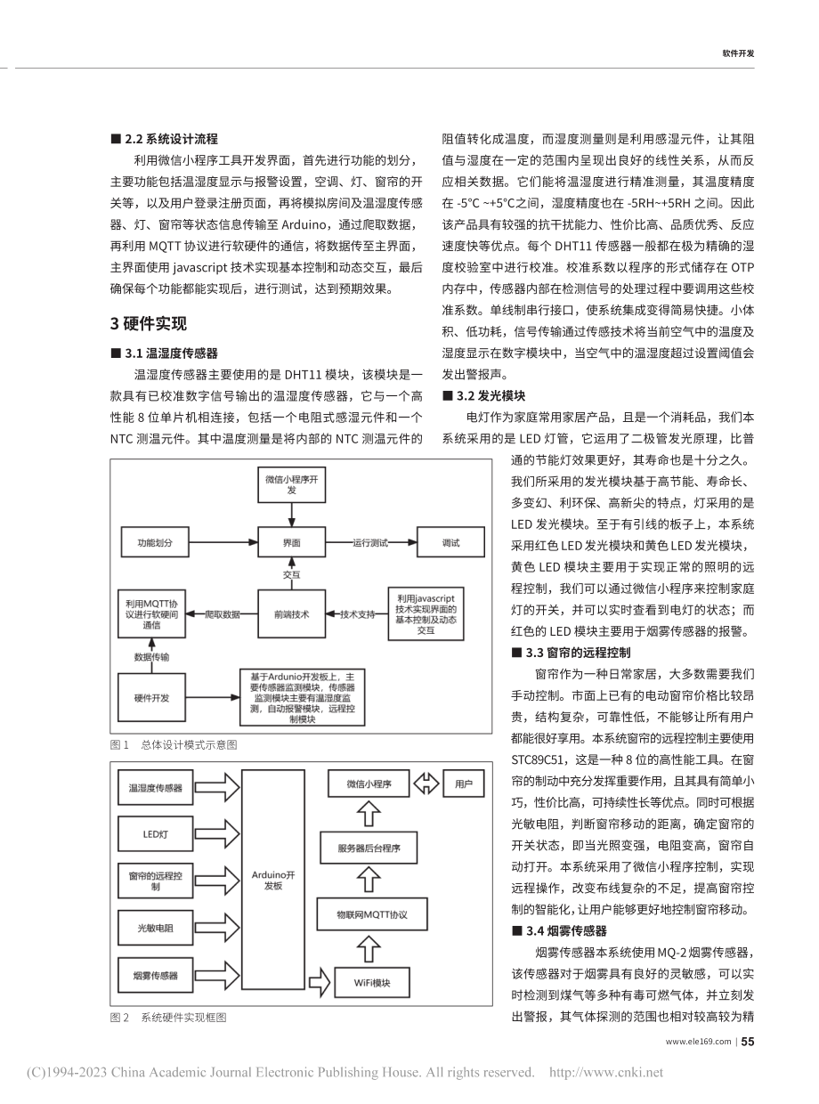 基于Arduno硬件开发系...序控制智能家居的设计与实现_张艮娟.pdf_第2页