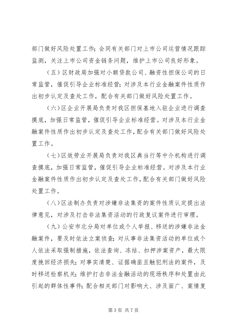 2023年区政办整治非法集资工作方案.docx_第3页