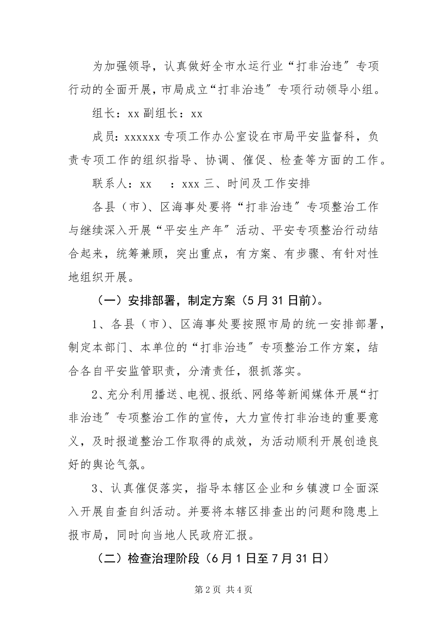 2023年“打非治违”专项行动工作方案新编.docx_第2页