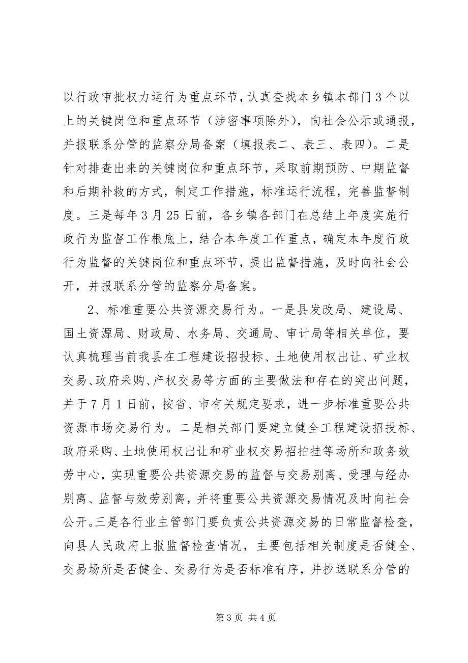 2023年县行政机关推行行政行为监督制度工作方案.docx_第3页