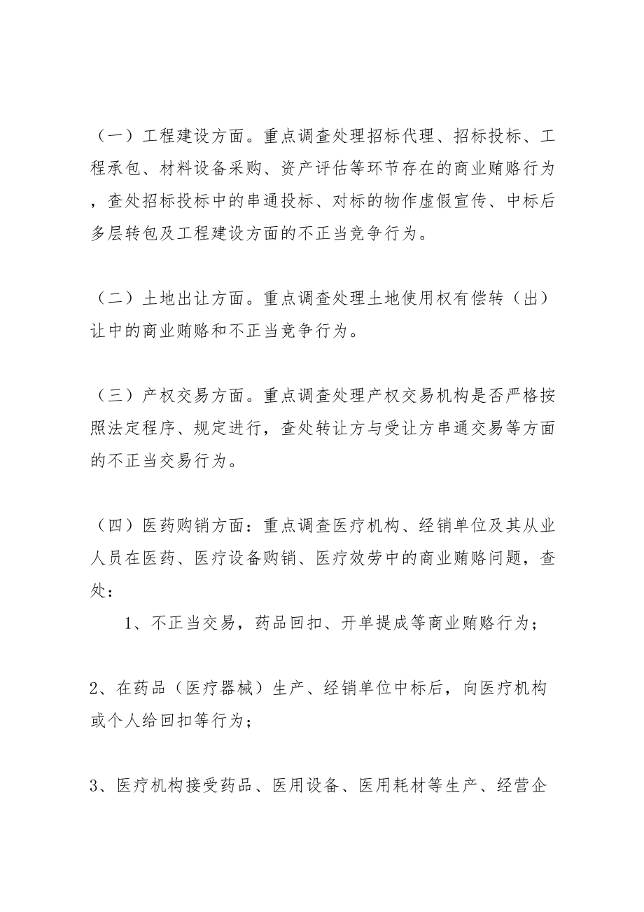 2023年区工商局商业贿赂专项治理工作方案.doc_第3页