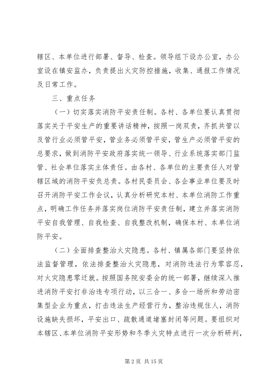 2023年乡镇冬春火灾防控工作方案3篇.docx_第2页