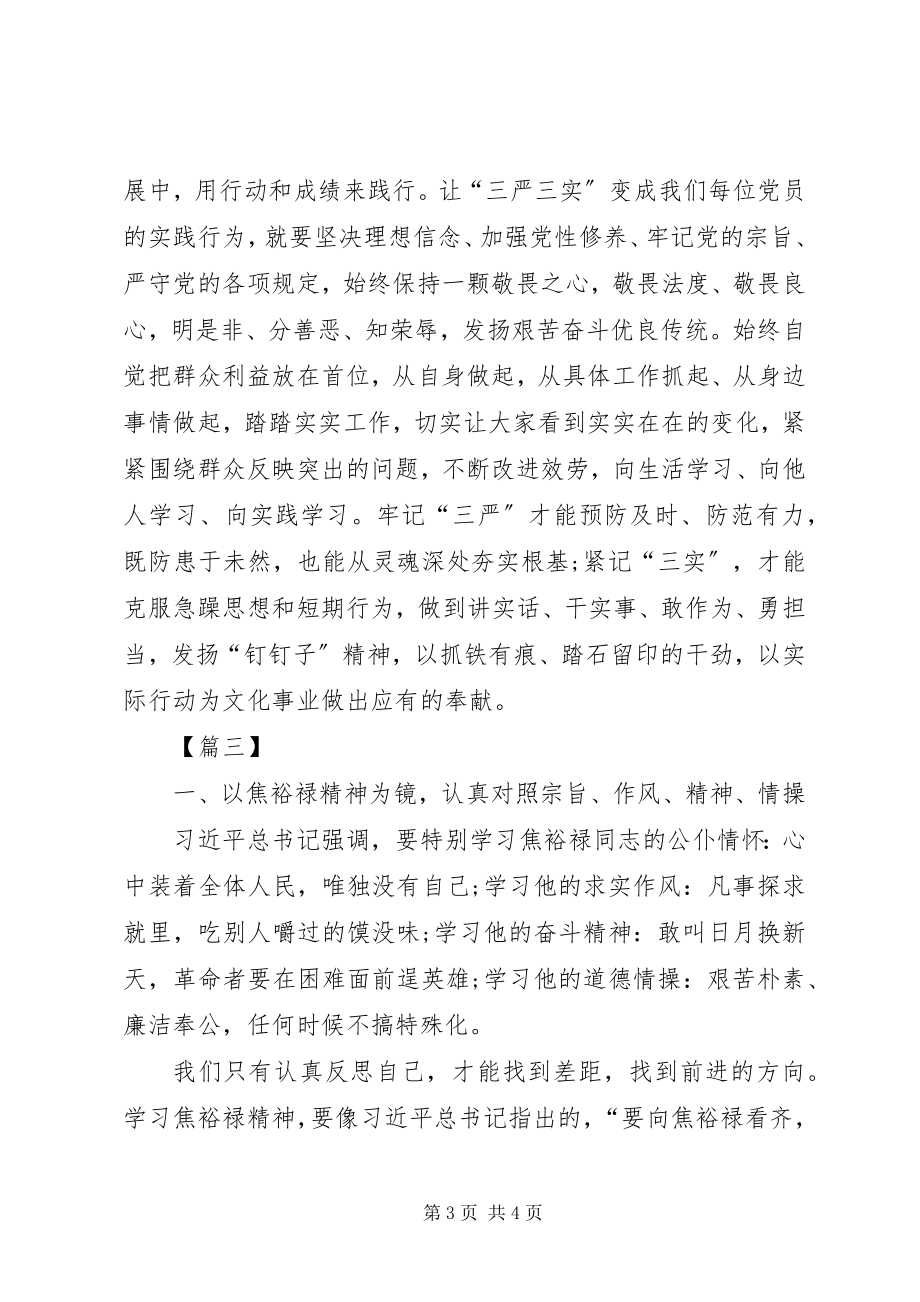 2023年XX基层学习三严三实心得体会.docx_第3页