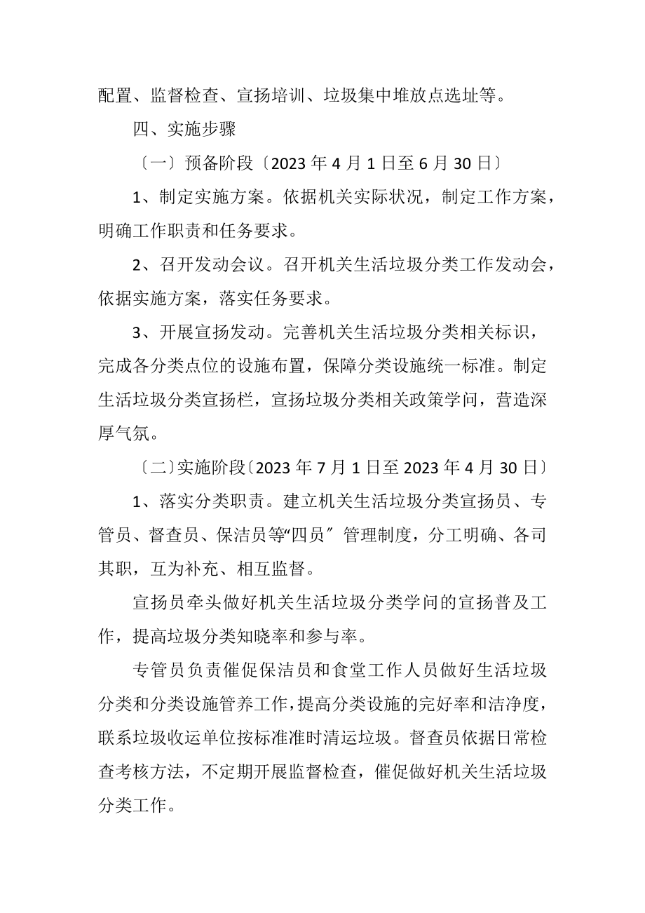 2023年供销社机关生活垃圾分类工作方案.docx_第2页