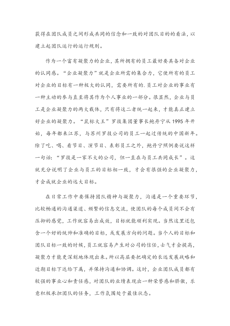 2022年企业团队精神心得体会总结2060字范文.docx_第2页