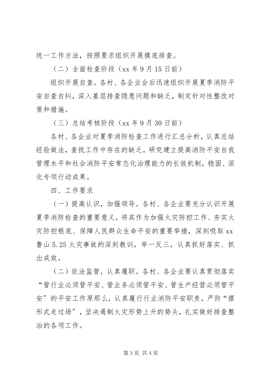 2023年办事处夏季消防检查工作方案新编.docx_第3页