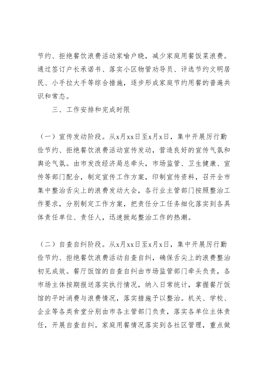 2023年全面整治舌尖上的浪费工作方案.doc_第3页