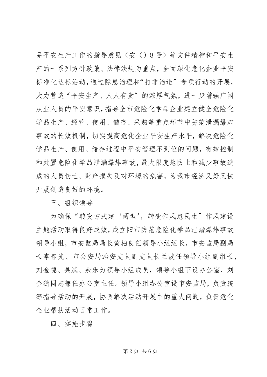 2023年危险化学品事故预防工作方案.docx_第2页