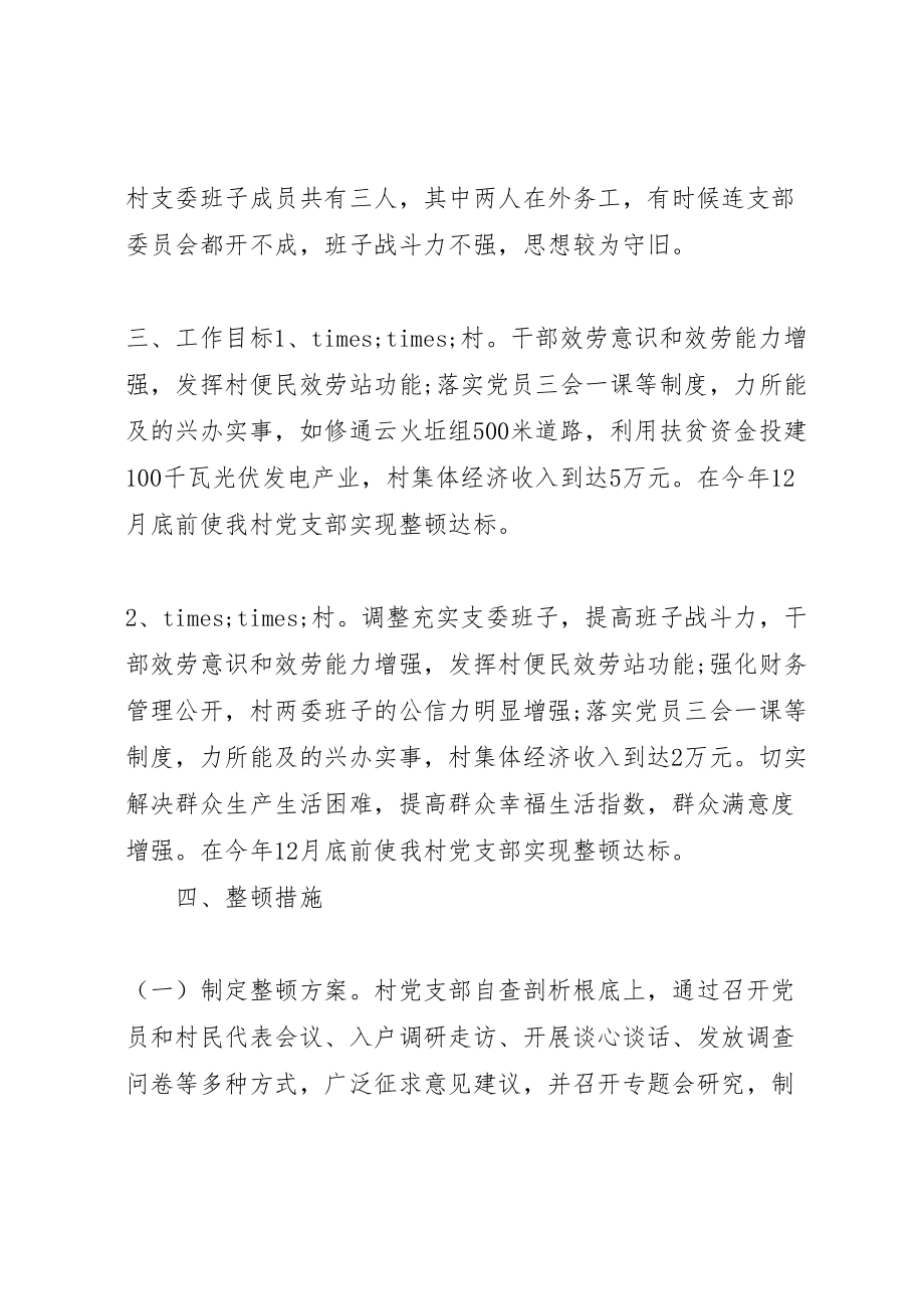 2023年乡镇软弱涣散党组织整顿工作方案.doc_第2页