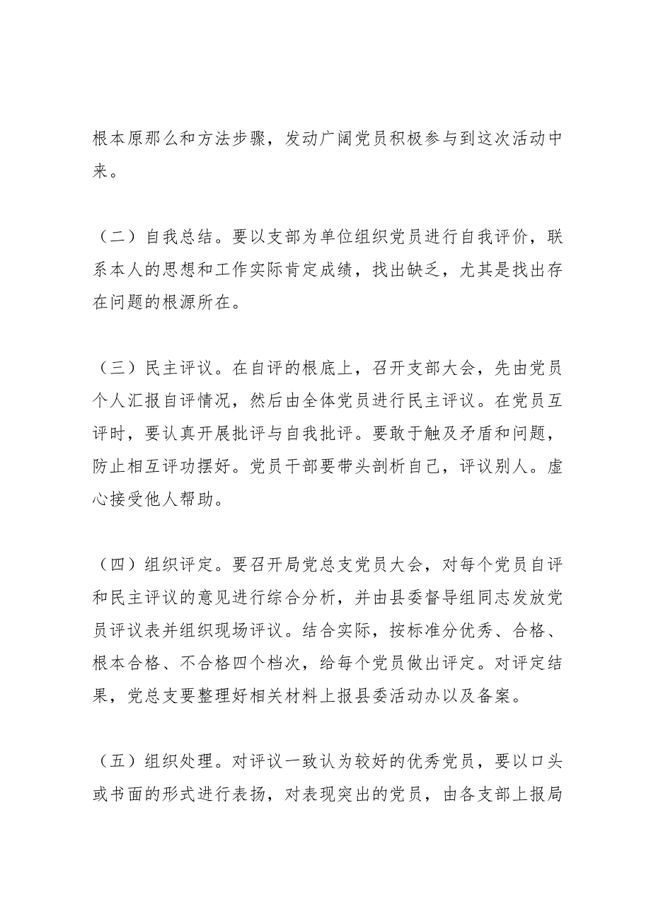 2023年商务局民主评议党员工作方案.doc_第2页