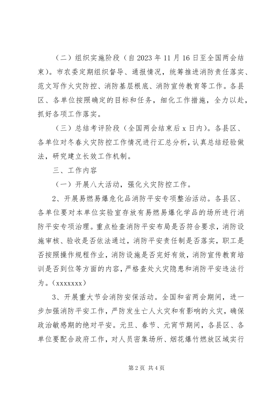 2023年xx委员会冬春火灾防控工作方案.docx_第2页