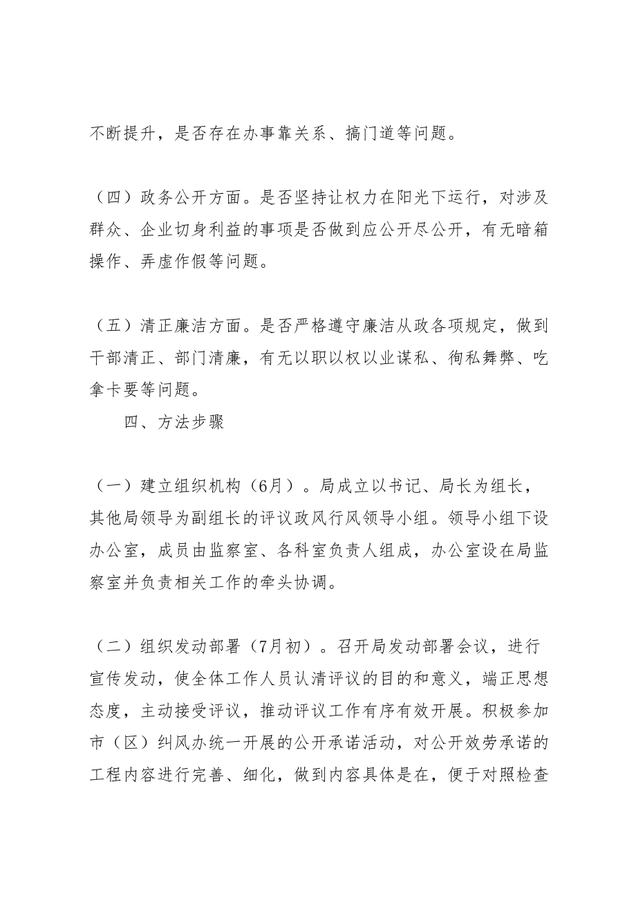 2023年商务局评议政风行风工作方案.doc_第2页