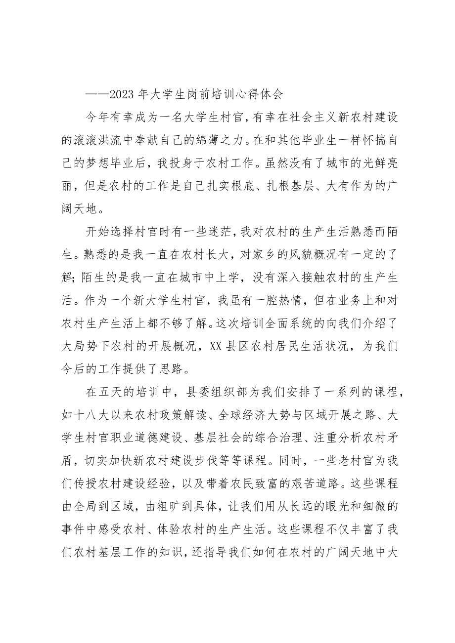 2023年xx村官培训心得体会新编.docx_第3页