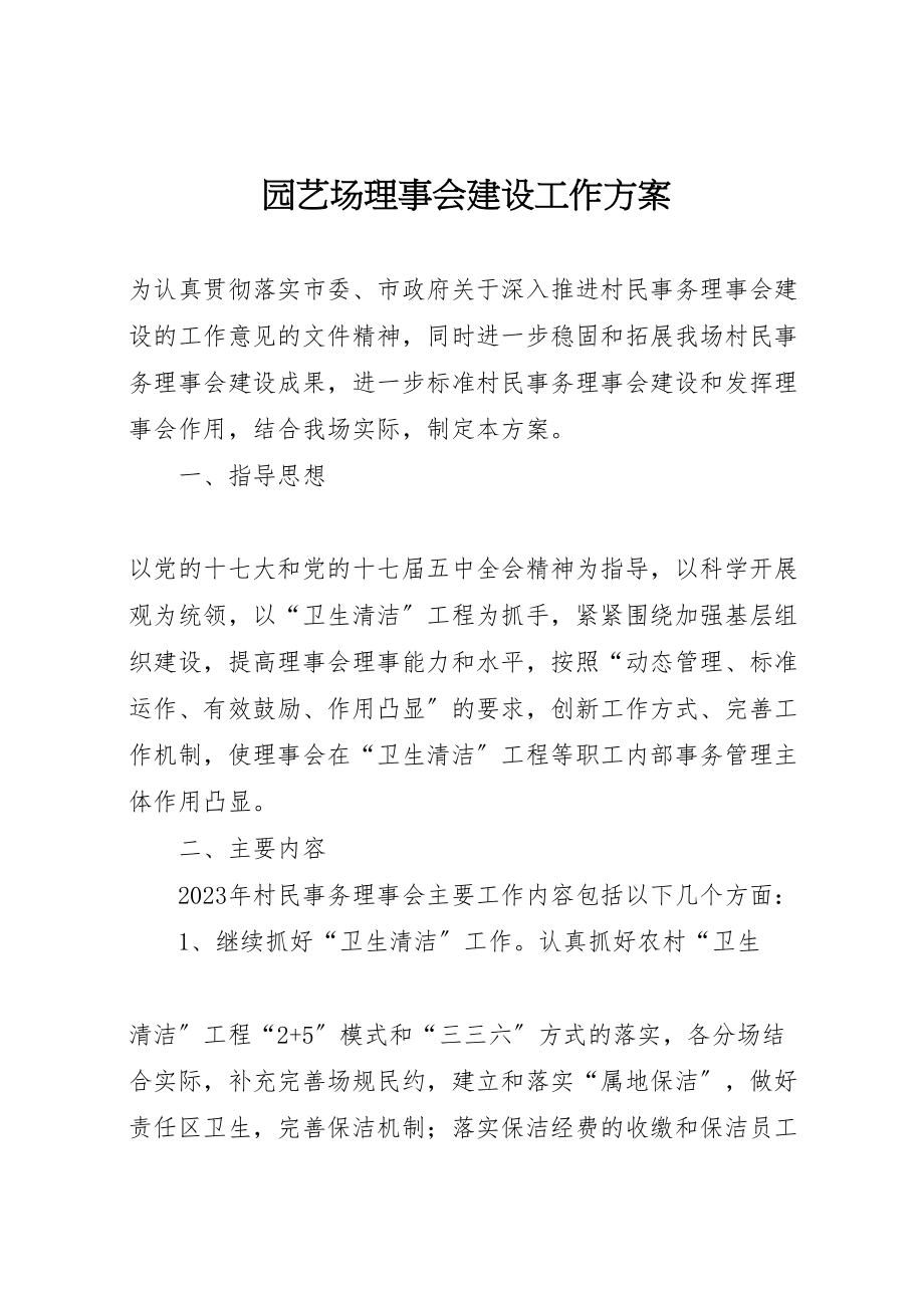 2023年园艺场理事会建设工作方案.doc_第1页