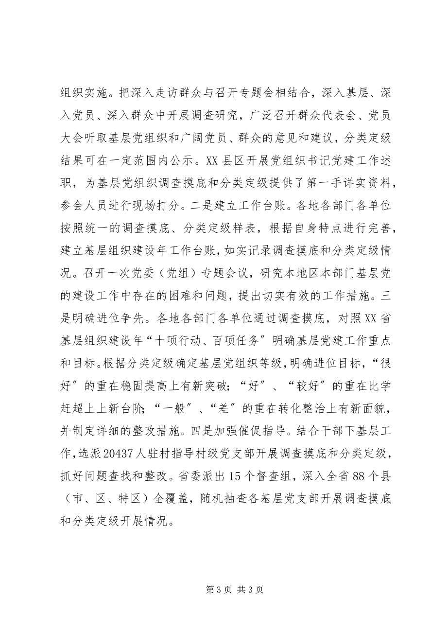 2023年“五级五评”抓好基层党组织分类定级工作方案新编.docx_第3页