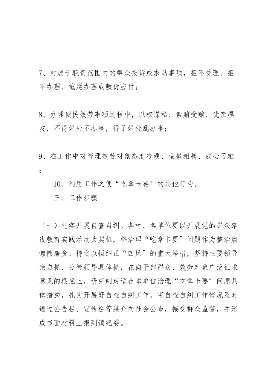 2023年吃拿卡要问题治理工作方案.doc_第3页